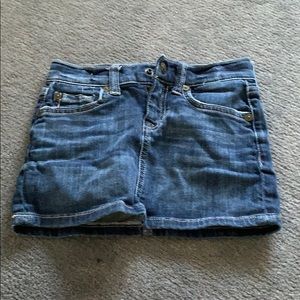 Jean skirt from 7 for all mankind